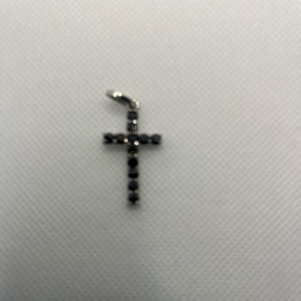 Black Cross Pendant